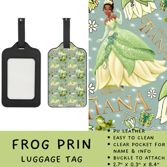 Batch #266 - Magical Travel Collection - Closes 1/3 - ETA mid Feb - Frog Prin Luggage Tag