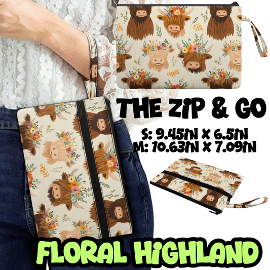 FLORAL HIGHLAND - ZIP & GO PREORDER CLOSING 12/28