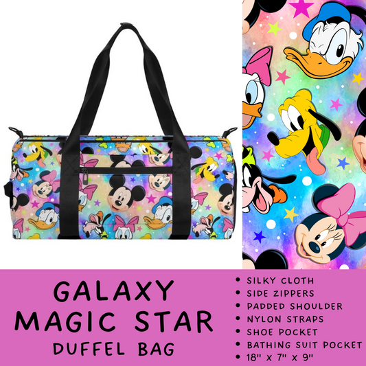 Batch #266 - Magical Travel Collection - Closes 1/3 - ETA mid Feb - Galaxy Magic Star Duffel Bag