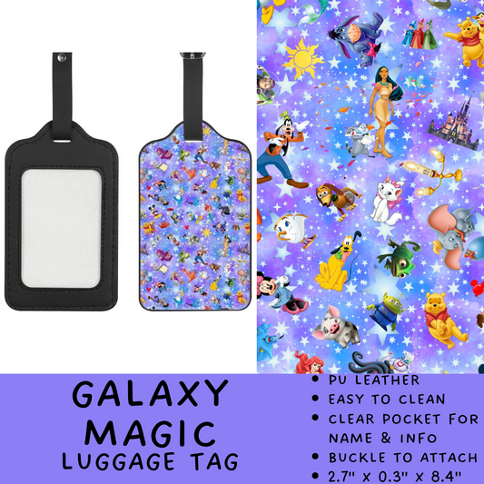 Batch #266 - Magical Travel Collection - Closes 1/3 - ETA mid Feb - Galaxy Magic Luggage Tag