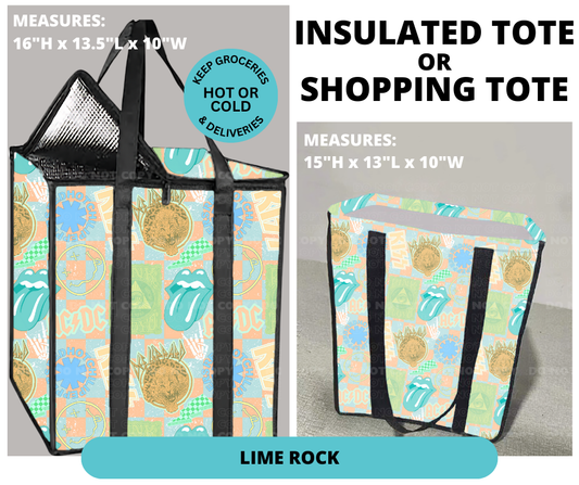 Preorder! Closes 12/30. ETA March. Lime Rock Shopping or Insulated Tote