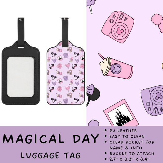 Batch #266 - Magical Travel Collection - Closes 1/3 - ETA mid Feb - Magical Day Luggage Tag