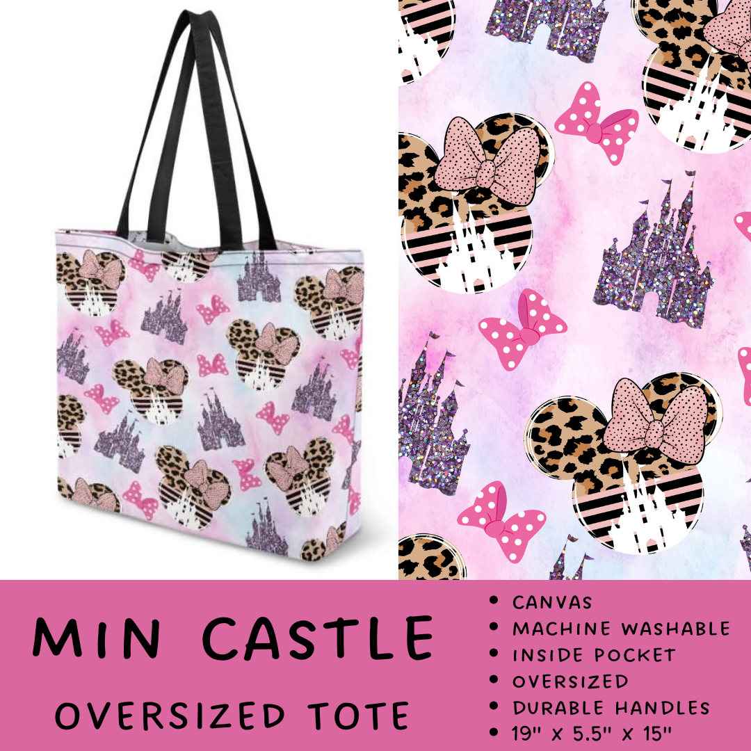 Batch #266 - Magical Travel Collection - Closes 1/3 - ETA mid Feb - Min Castle Oversized Totes