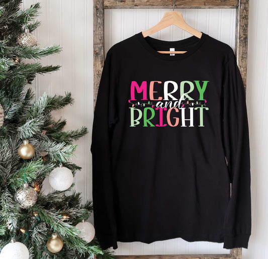 Merry & Bright Long Sleeve