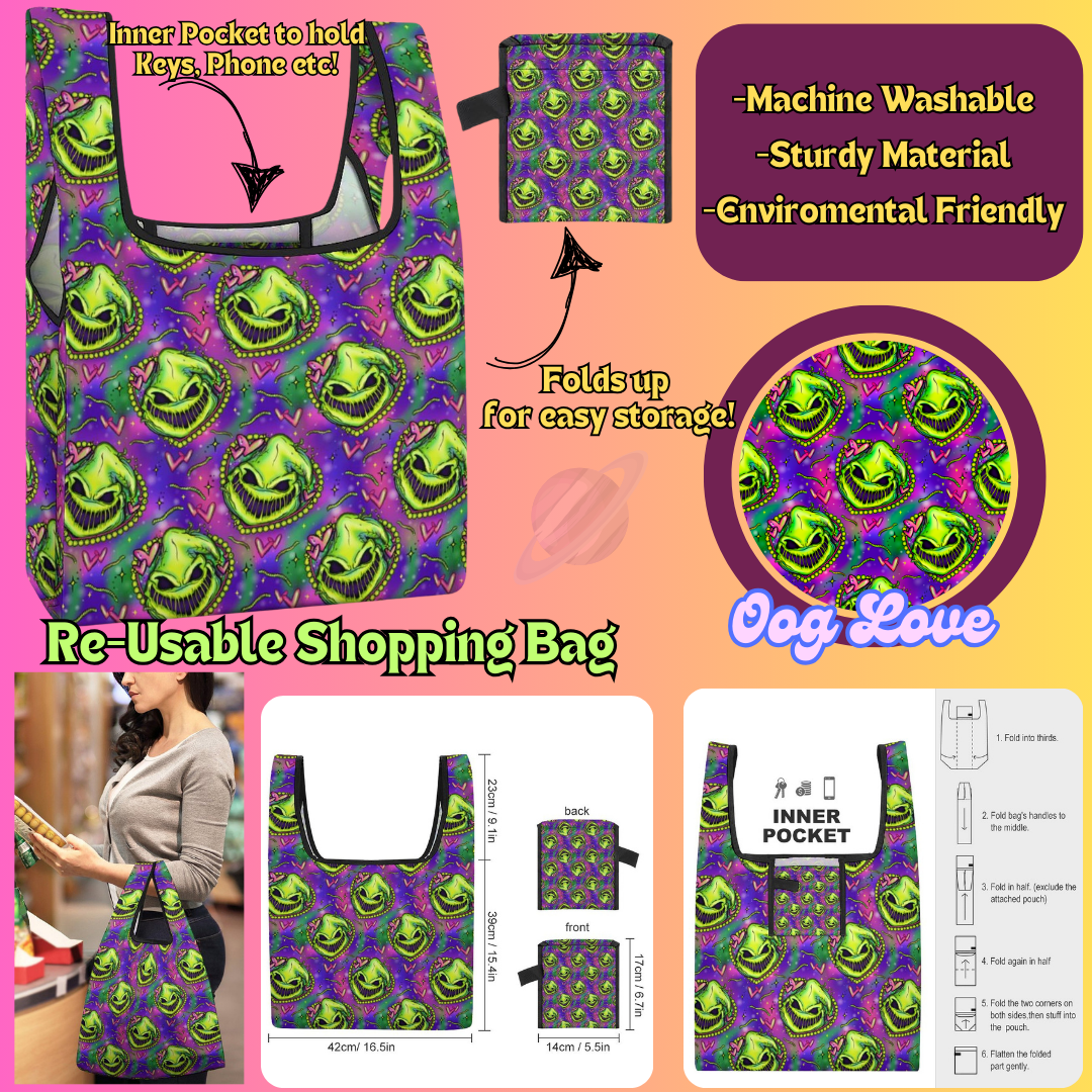 OOG LOVE - Re-Usable Shopping Bags PREORDER Closing 1/15