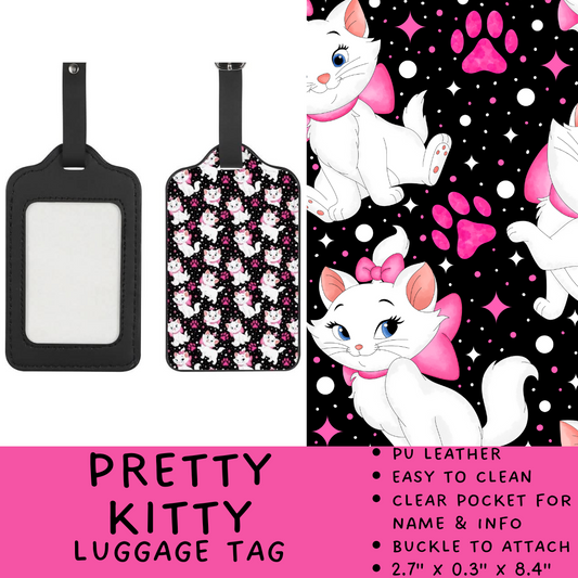 Batch #266 - Magical Travel Collection - Closes 1/3 - ETA mid Feb - Pretty Kitty Luggage Tag