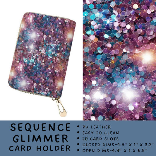 Batch #265 - Card Holders & Foldable Wallets - Closes 1/1 - ETA mid Feb - Sequence Glimmer Card Holder