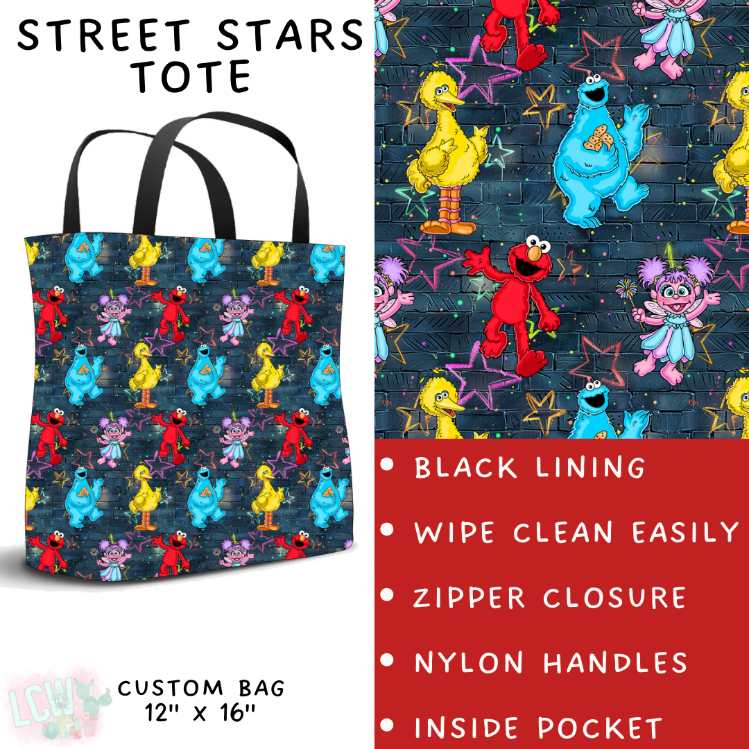 Batch #272 - Storybook Collection - Closes 1/17 - ETA late March - Street Stars Tote