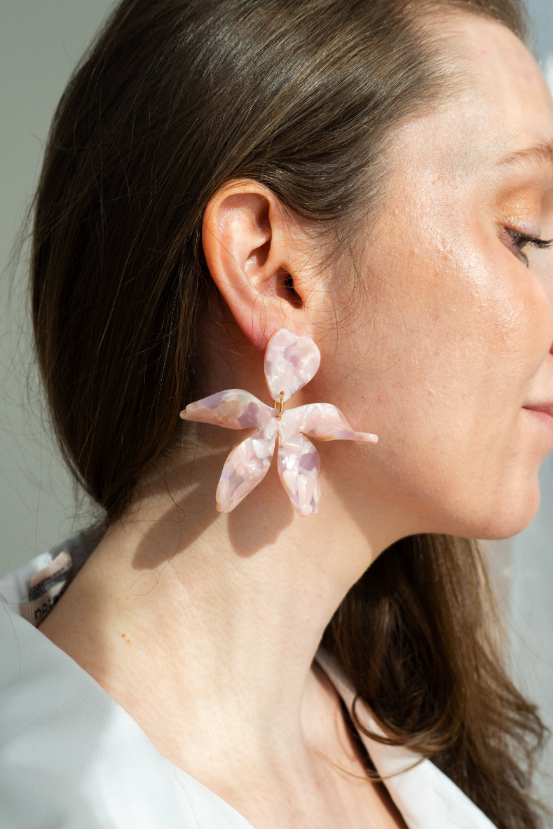 Jasmine Earrings - Ballet Slipper