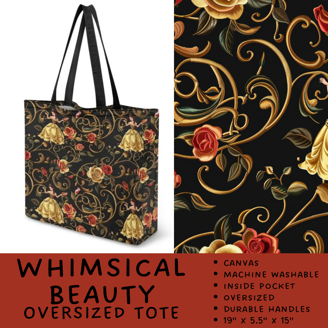 Batch #266 - Magical Travel Collection - Closes 1/3 - ETA mid Feb - Whimsical Beauty Oversized Totes