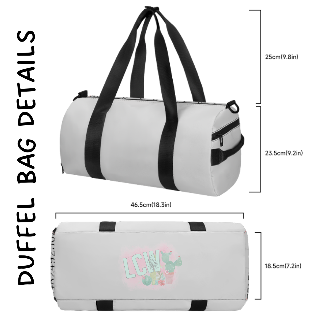 Batch #266 - Magical Travel Collection - Closes 1/3 - ETA mid Feb - Pastel Bam Duffel Bag