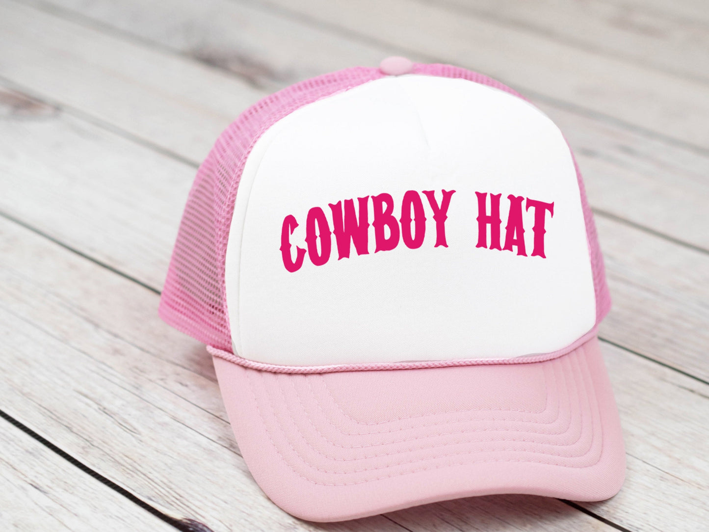 Cowboy Hat Trucker Hat