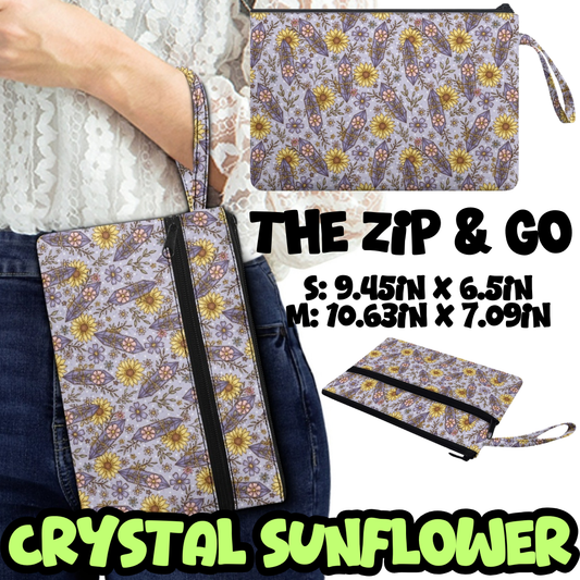 CRYSTAL SUNFLOWER - ZIP & GO PREORDER CLOSING 12/28