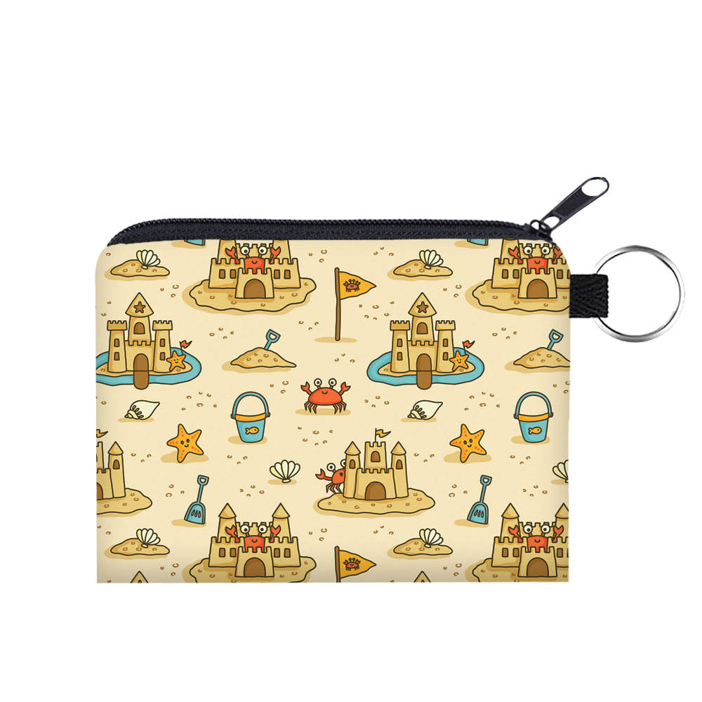 Mini Pouch - Sandcastle Crab