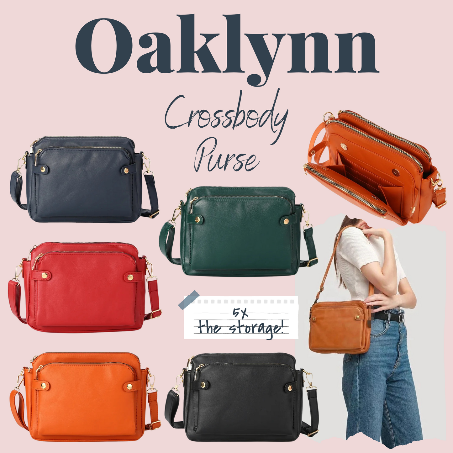 Oaklynn Crossbody Purse