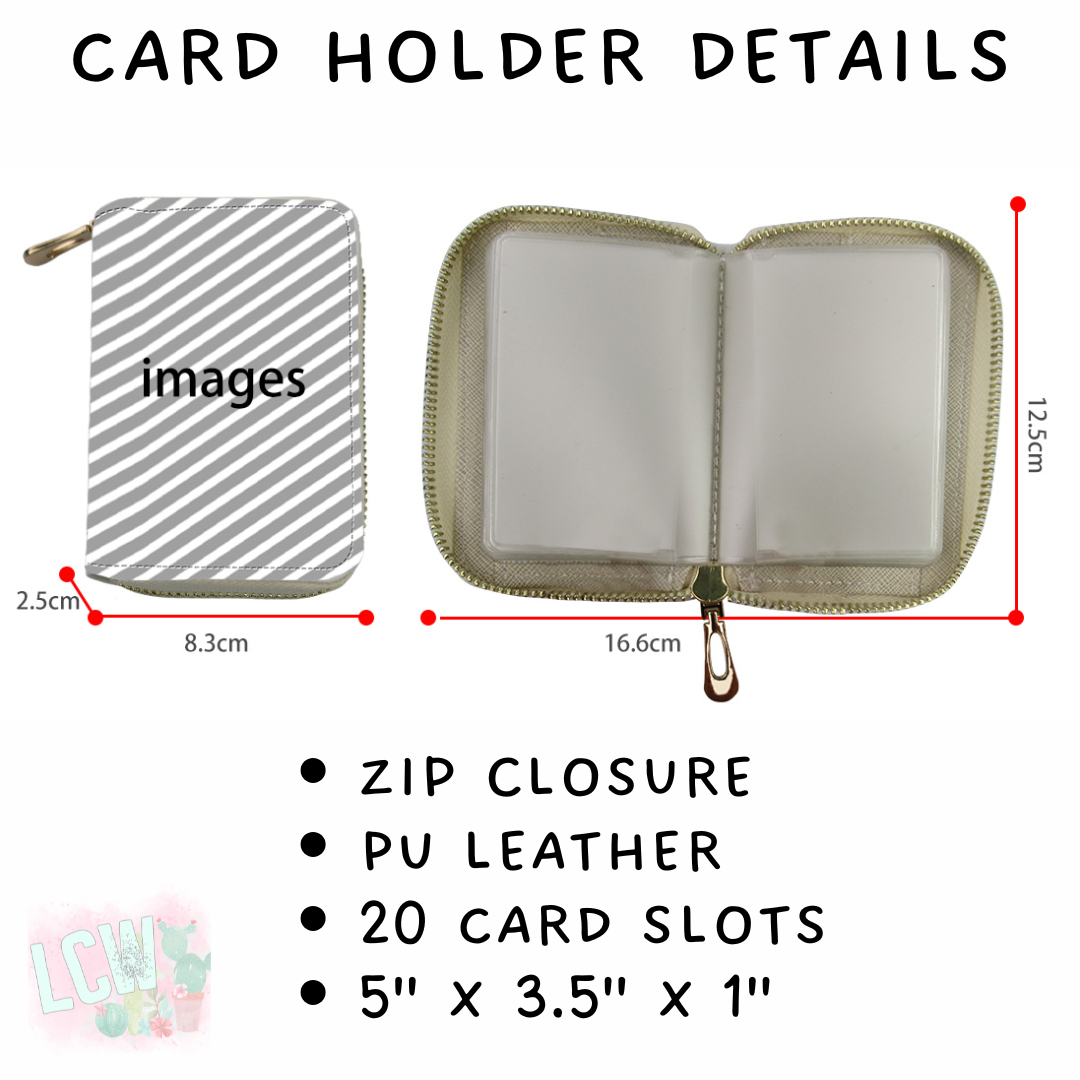 Batch #265 - Card Holders & Foldable Wallets - Closes 1/1 - ETA mid Feb - Neon Splots Card Holder