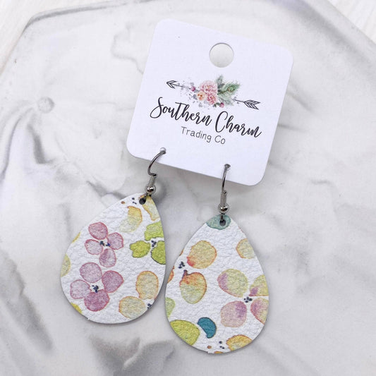 1.5" Watercolor Floral Mini Collection (leather)